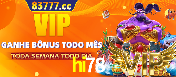 Banner promocional do hi78 oferecendo 100% de recompensas adicionais contínuas para quem fizer o login diário (Daily sign-in), com um mascote de coelho.