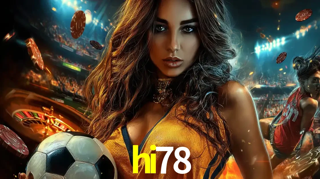 Mulher segurando uma bola de futebol em uma montagem que mistura a paixão esportiva com a emoção da roleta de cassino, tudo disponível na plataforma hi78.